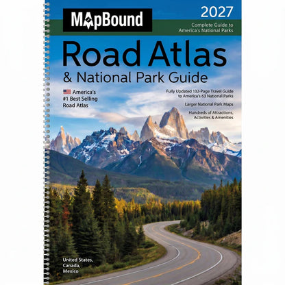Road Atlas & National Park Guide: United States, Canada, Mexico