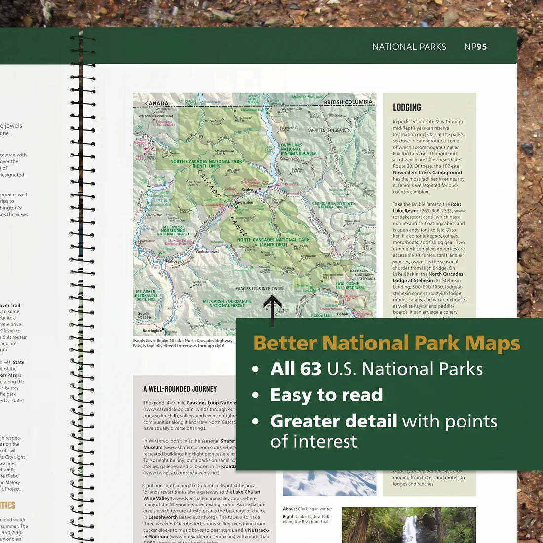 Road Atlas & National Park Guide: United States, Canada, Mexico