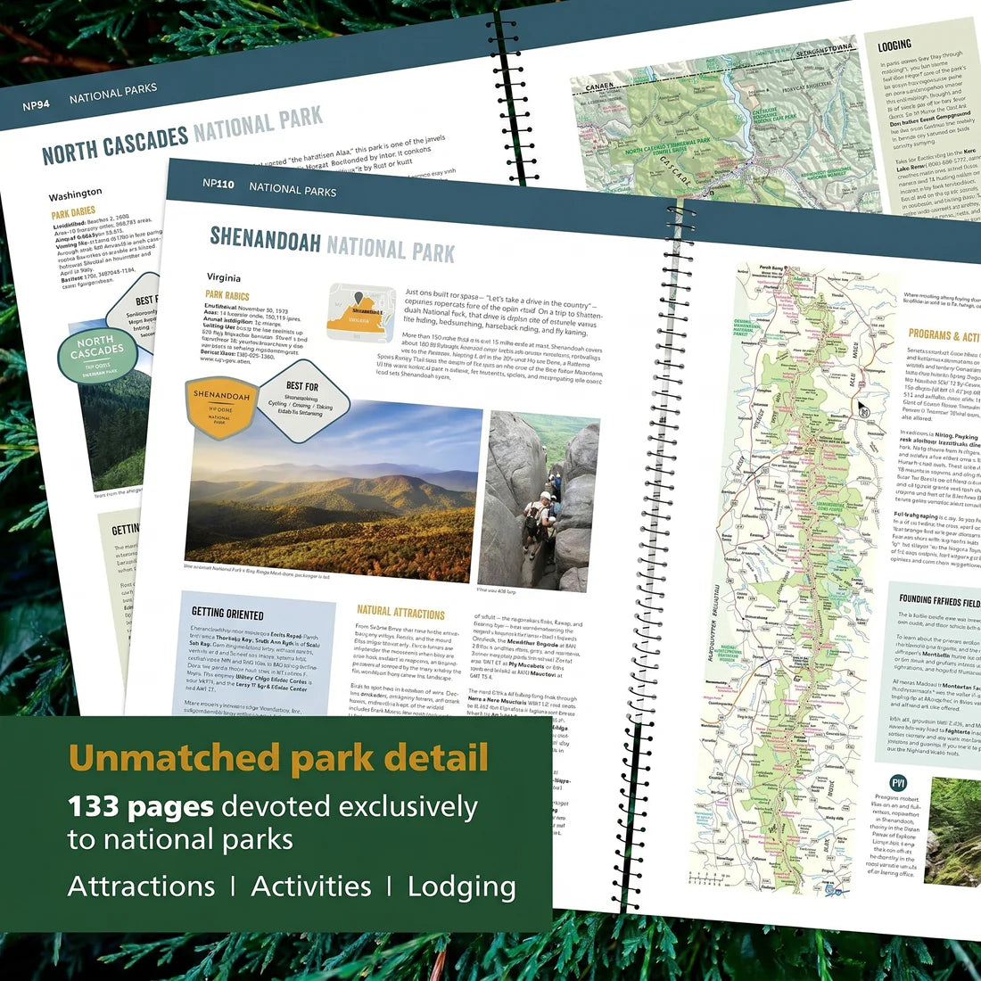 Road Atlas & National Park Guide: United States, Canada, Mexico