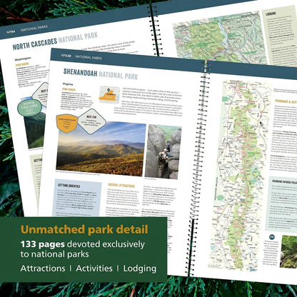 Road Atlas & National Park Guide: United States, Canada, Mexico