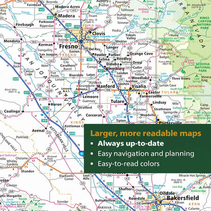 Road Atlas & National Park Guide: United States, Canada, Mexico